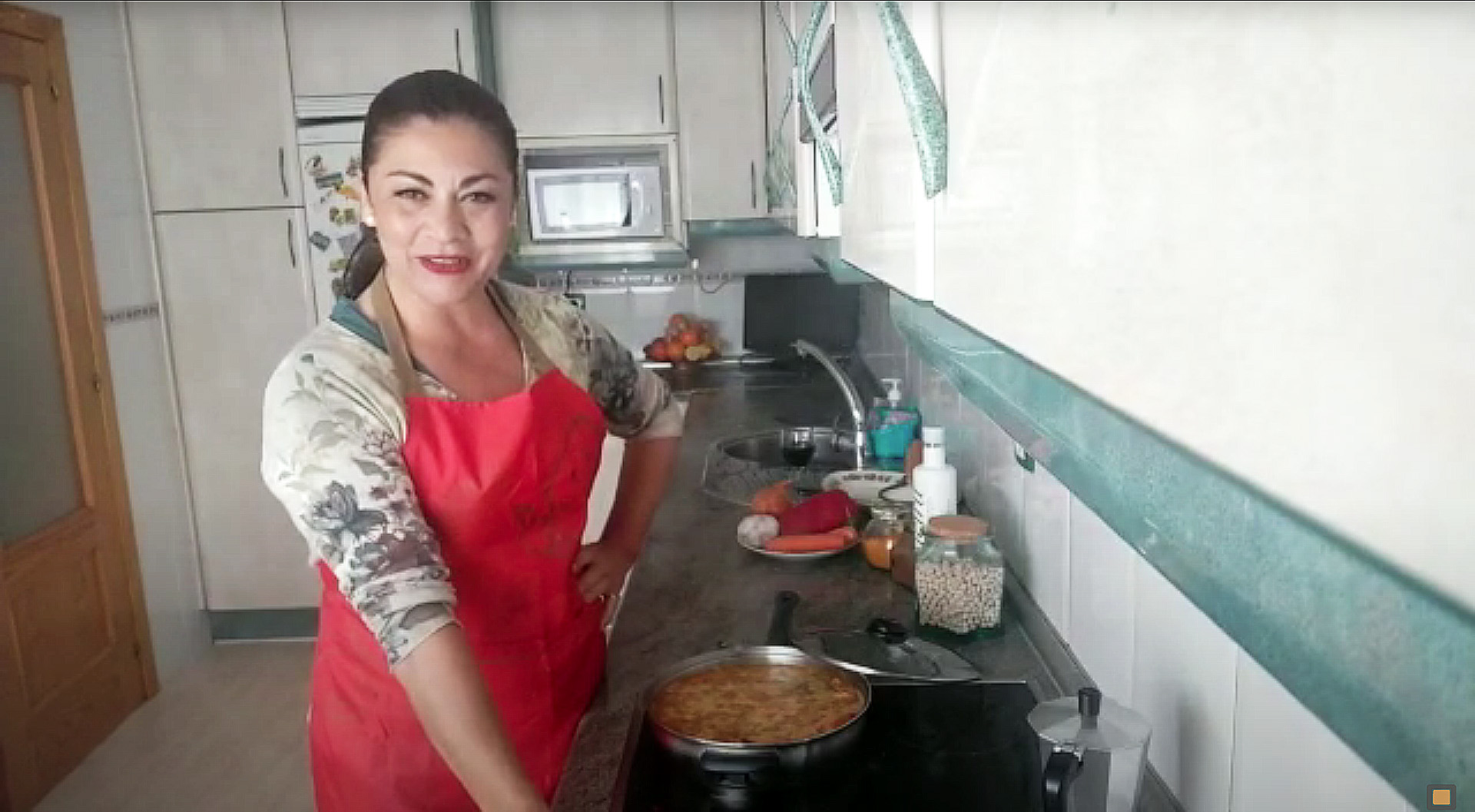 Actriz y Cantante María Gracia Receta Cocina
