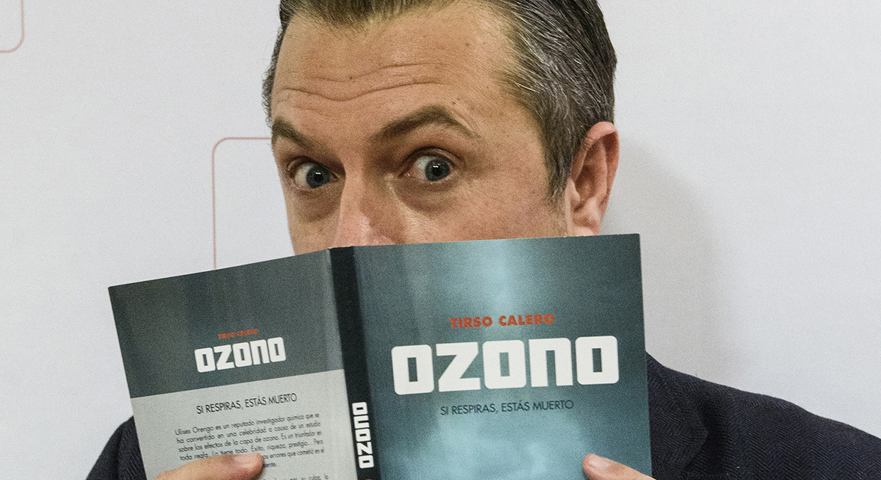 'Ozono' es la nueva novela de Tirso Calero