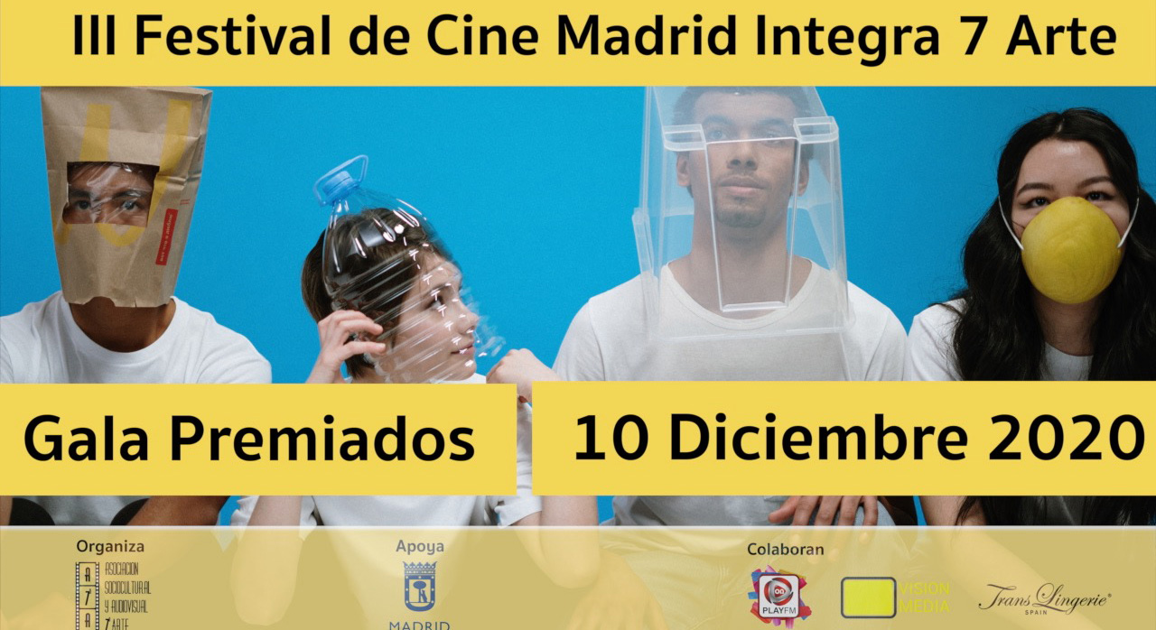 Gala Premiados III Festival CIne Madrid Integra 7º Arte