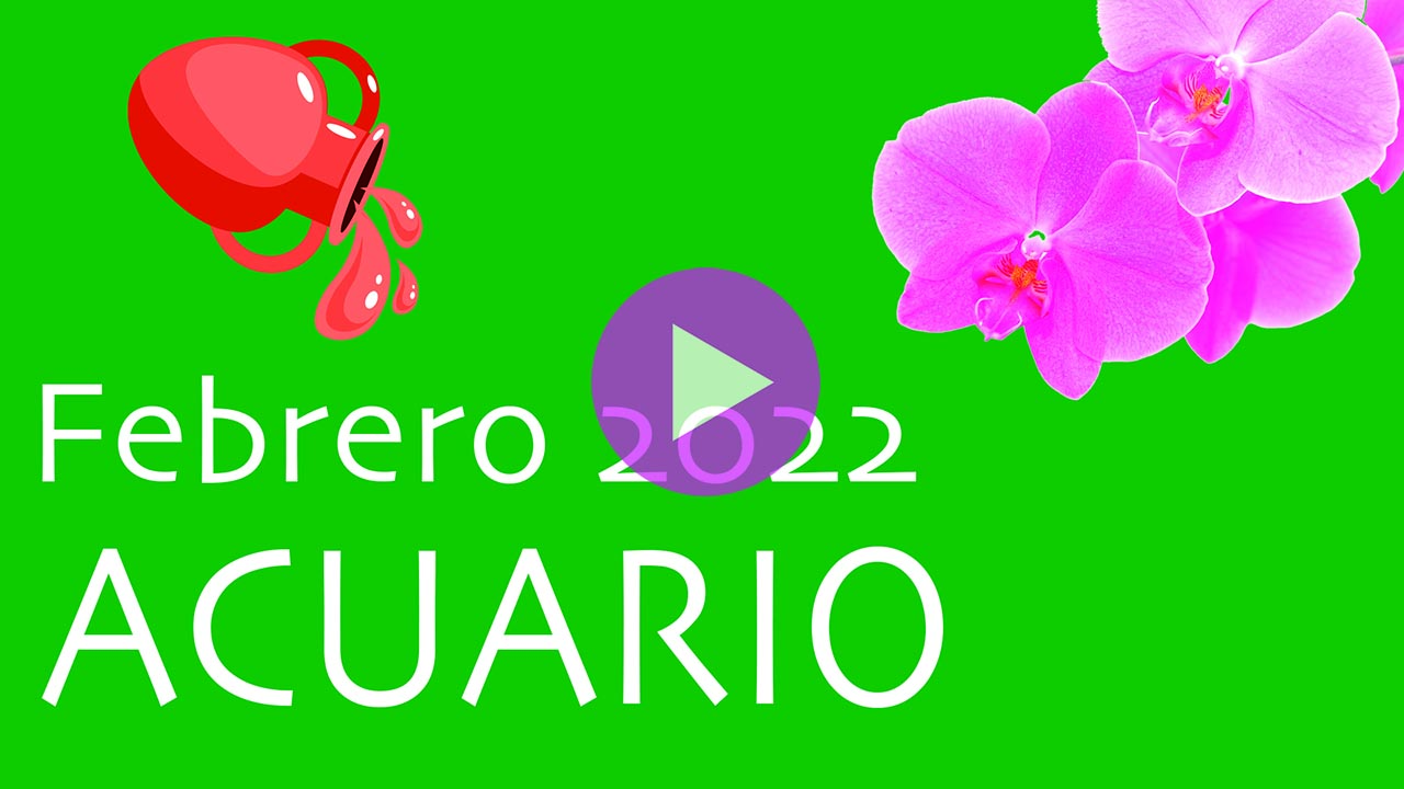 Horóscopo Orquídea Acuario Febrero 2022