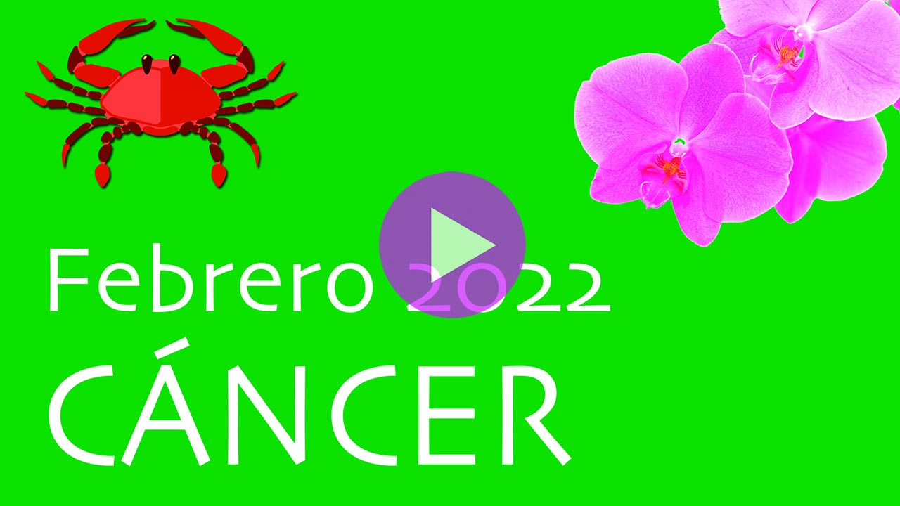 Horóscopo Orquídea Cáncer Febrero 2022