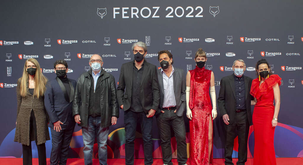 Equipo 'El buen patrón' Premios Feroz 2022