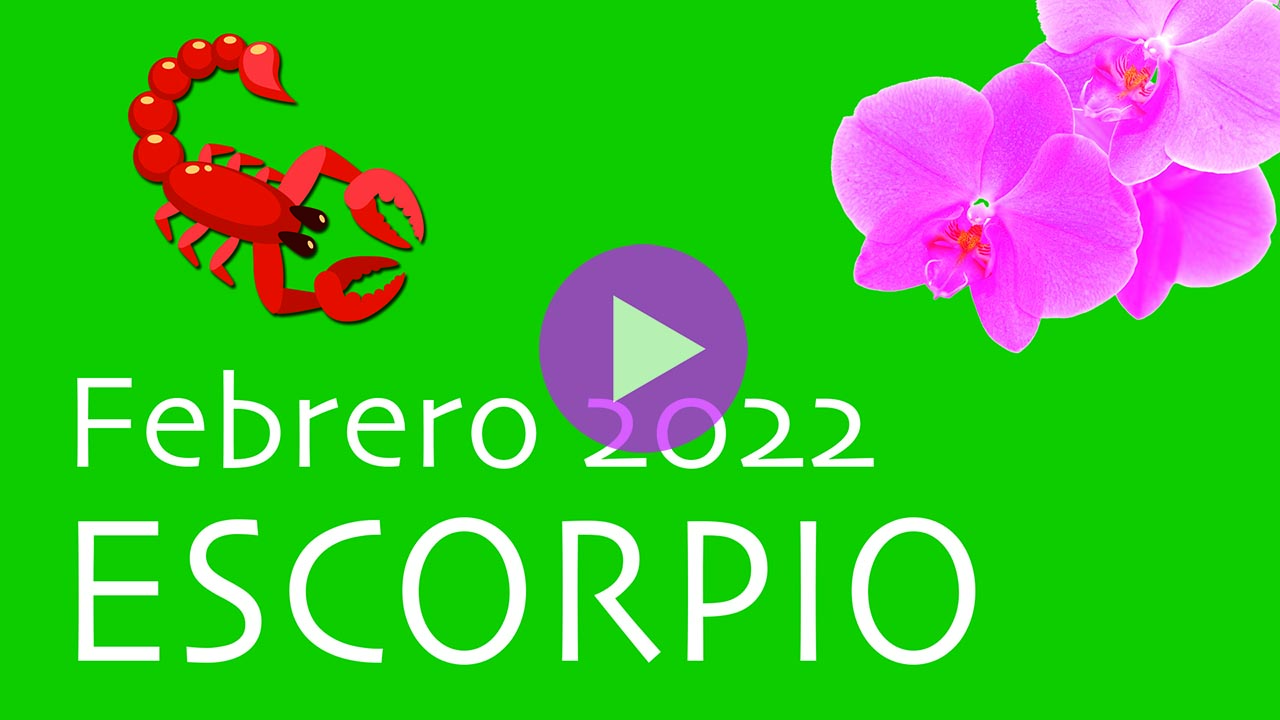 Horóscopo Orquídea Escorpio Febrero 2022