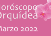Horóscopo Orquídea Marzo 2022