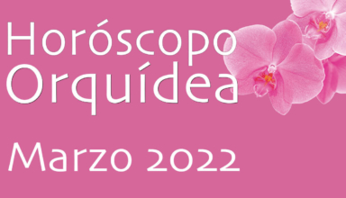 Horóscopo Orquídea Marzo 2022