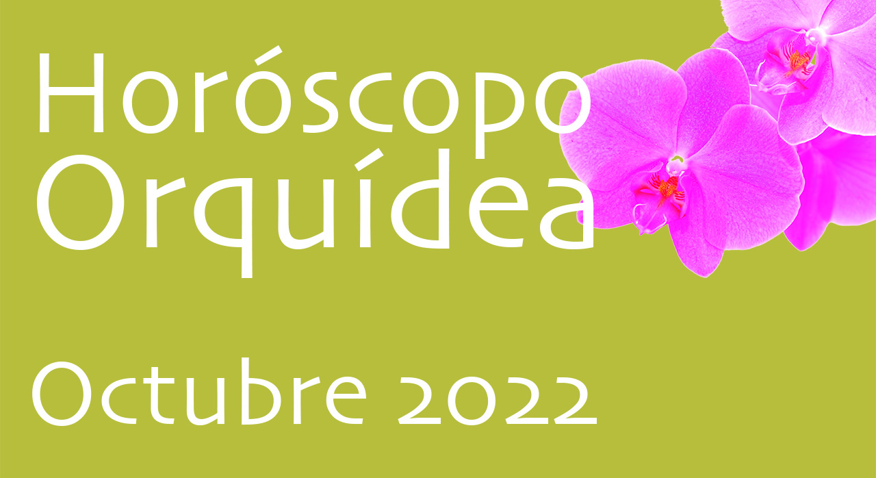 Horóscopo Orquídea Octubre 22