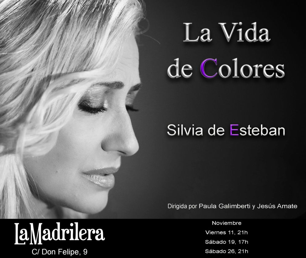 Cartel 'La vida de colores'