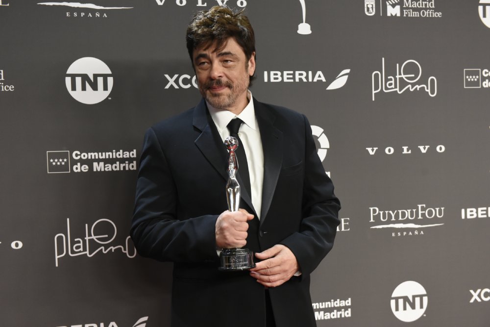 Benicio del Toro, Premio Platino de Honor X Edición Premios Platino